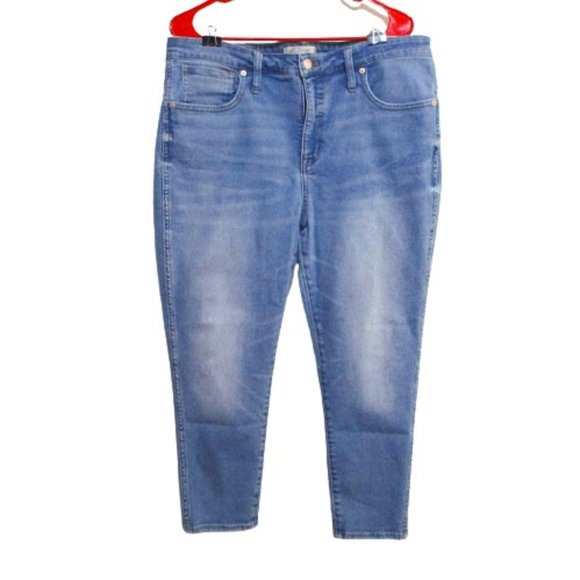 Madewell Denim - Madewell High Rise Skinny Crop Denim Jeans